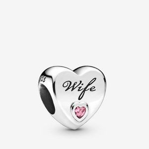 Pandora Jewelry - Pandora Wife Love Heart Charm Pandora Jewelry - Pandora Wife Love Heart Charm